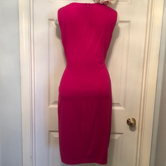 Hot Pink Caché Dress - Picture 5 of 6